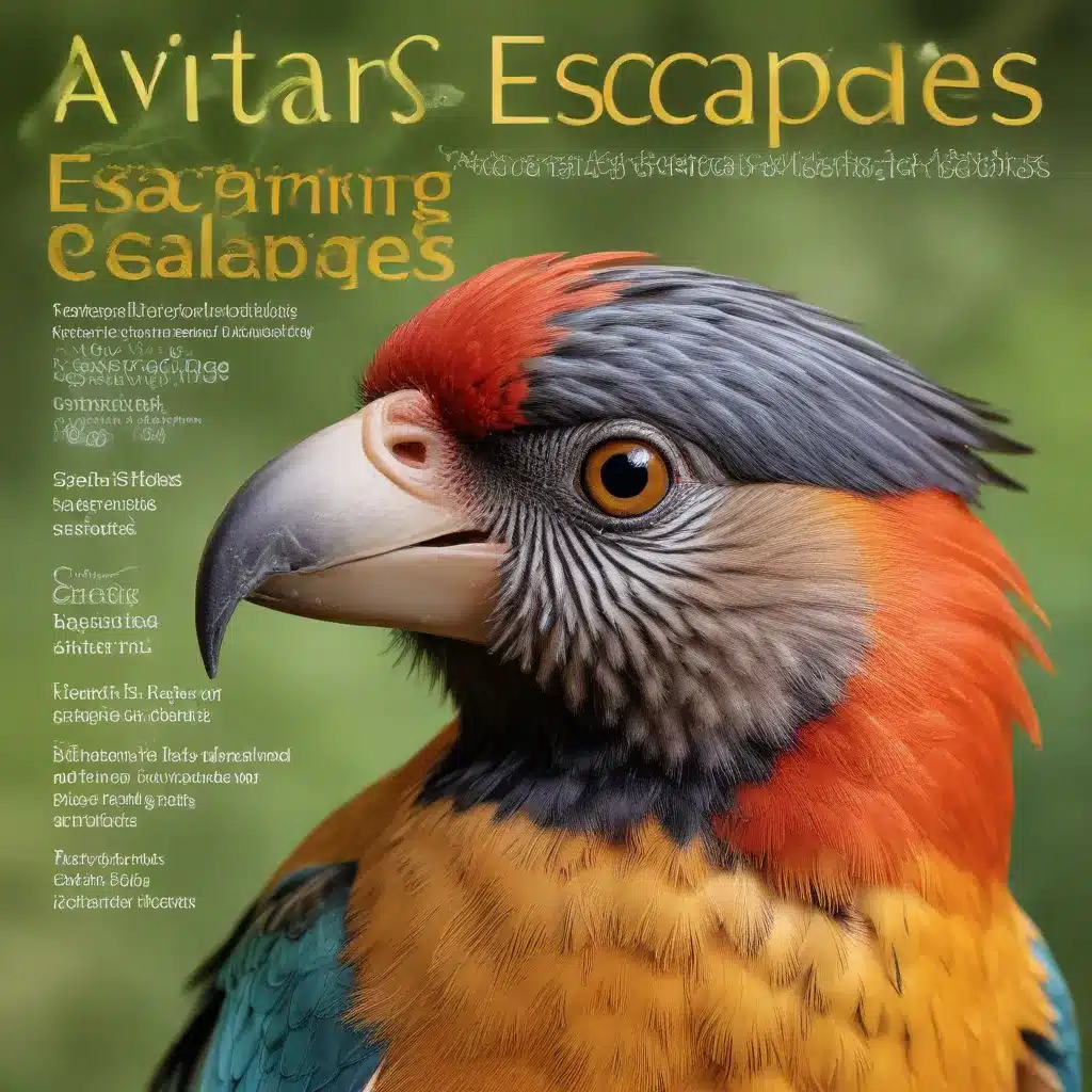 Avian Escapades: Overcoming Behavioral Challenges in the Care of Exotic Birds