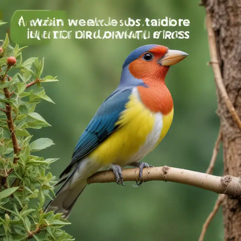 Avian Wellness and Sustainable Living: Eco-Friendly Practices for Bird Owners