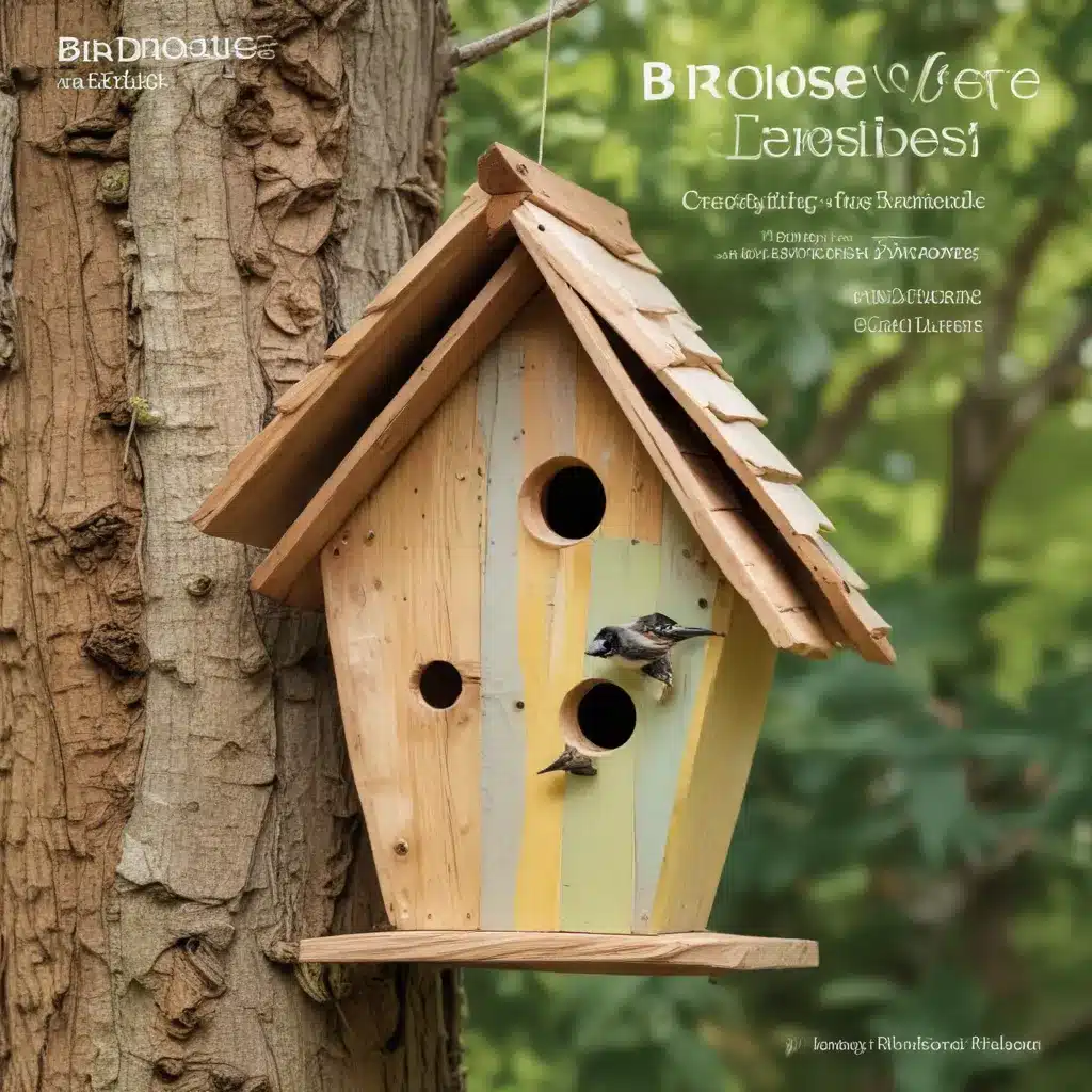 Birdhouse Bliss: Crafting Sustainable and Eco-Friendly Nesting Environments