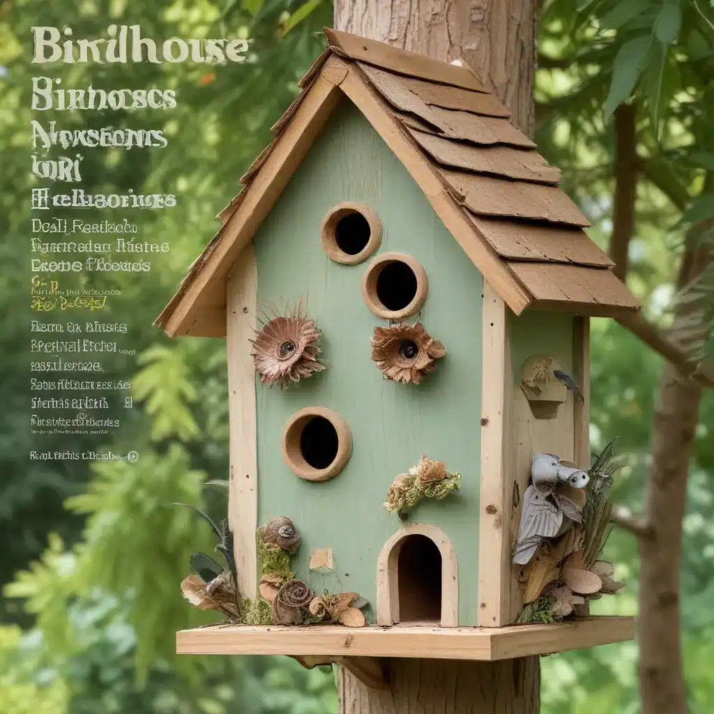 Birdhouse Bliss: Designing Ideal Nesting Environments for Feathered Friends