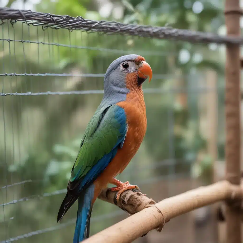 Designing Stimulating Aviaries for Rescued Birds