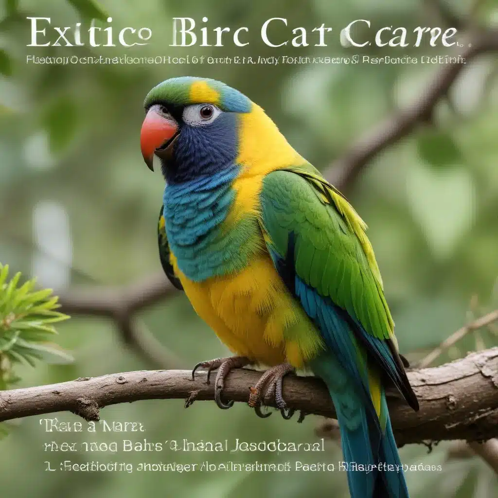 Exotic Bird Care: Fostering a Lifelong Passion for Avian Behavior Observation and Research