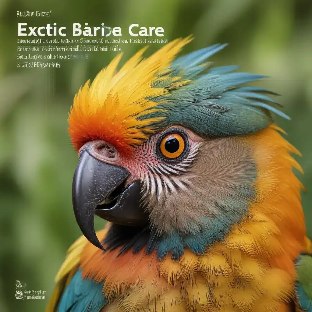 Exotic Bird Care: Navigating the Complexities of Exotic Bird Nutrition and Health