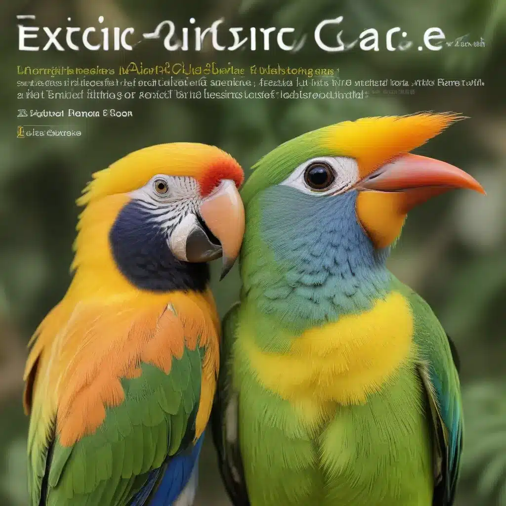 Exotic Bird Care: Unlocking the Secrets to Successful Avian Socialization and Bonding within a Group