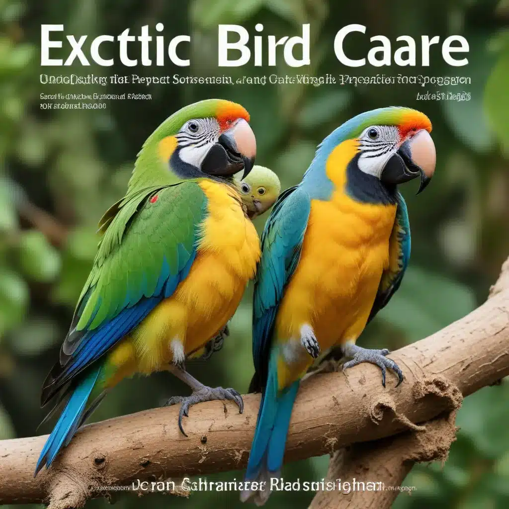 Exotic Bird Care: Unlocking the Secrets to Successful Breeding and Propagation
