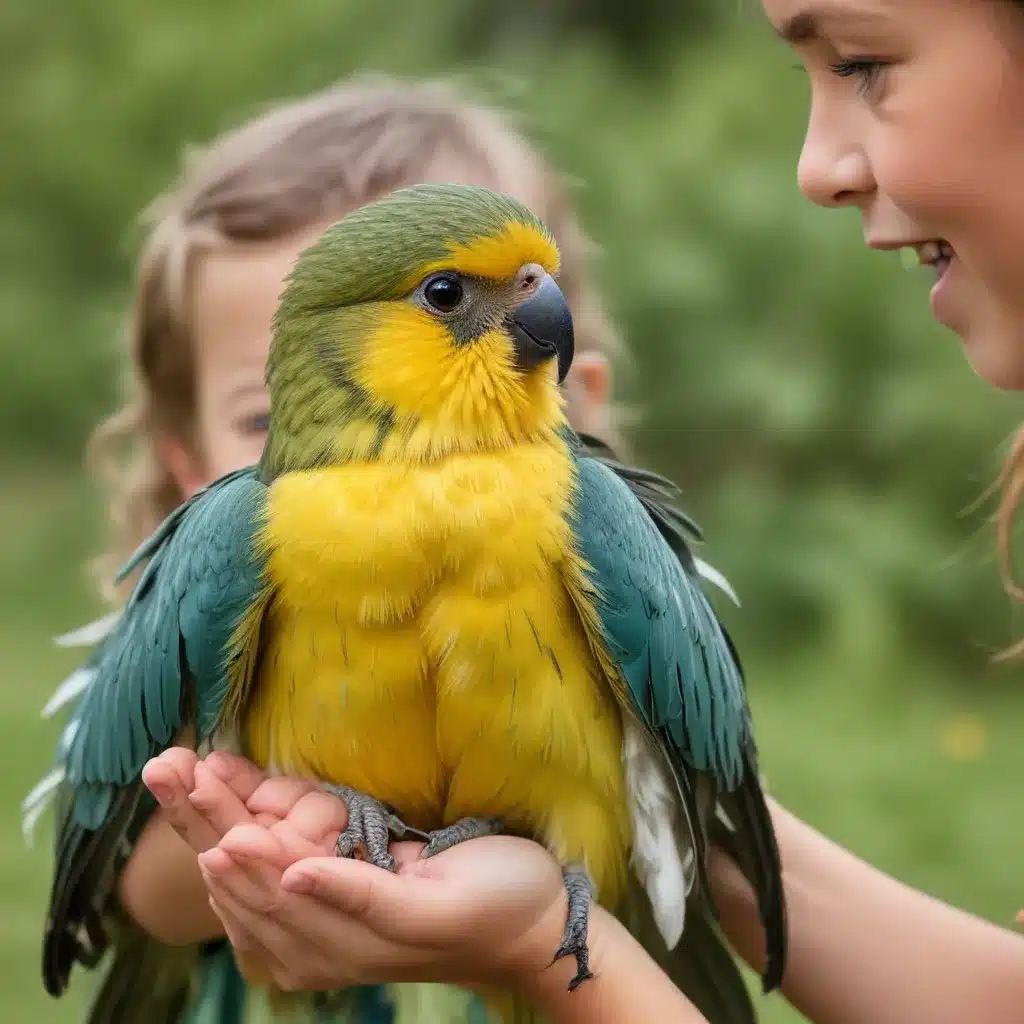 Feathered Familiars: Fostering Positive Interactions Between Birds and Kids