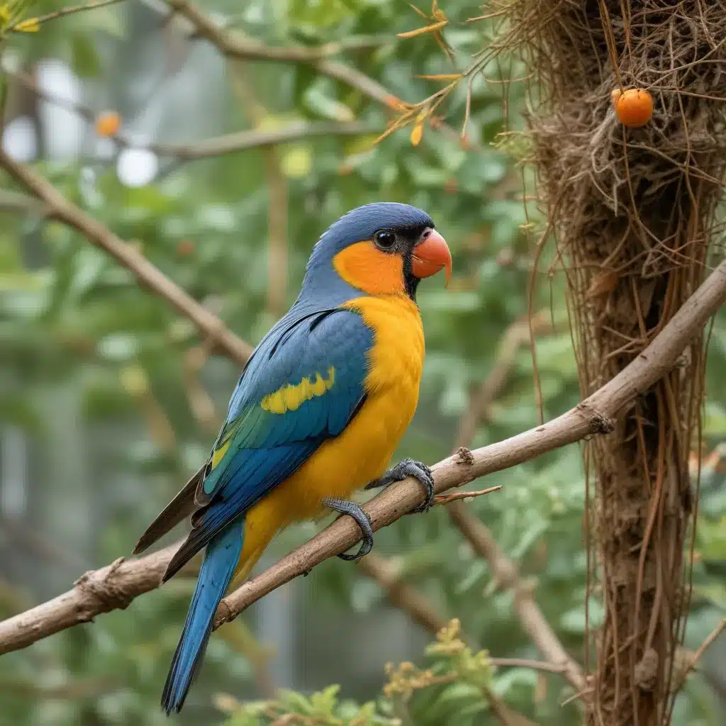 Feathered Foragers: Encouraging Natural Foraging Behaviors in Aviary Settings