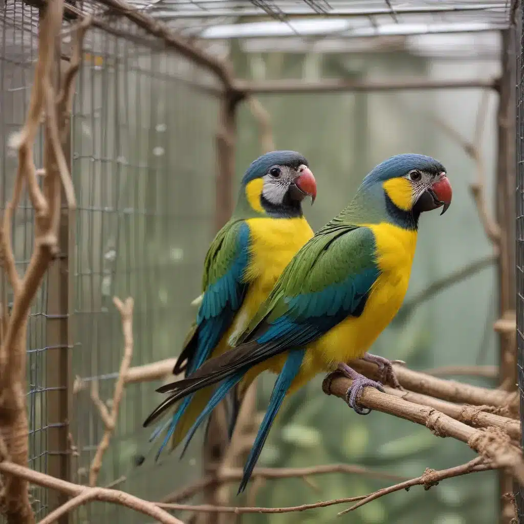 Feathered Foragers: Encouraging Natural Foraging Behaviors in Indoor Aviary Setups