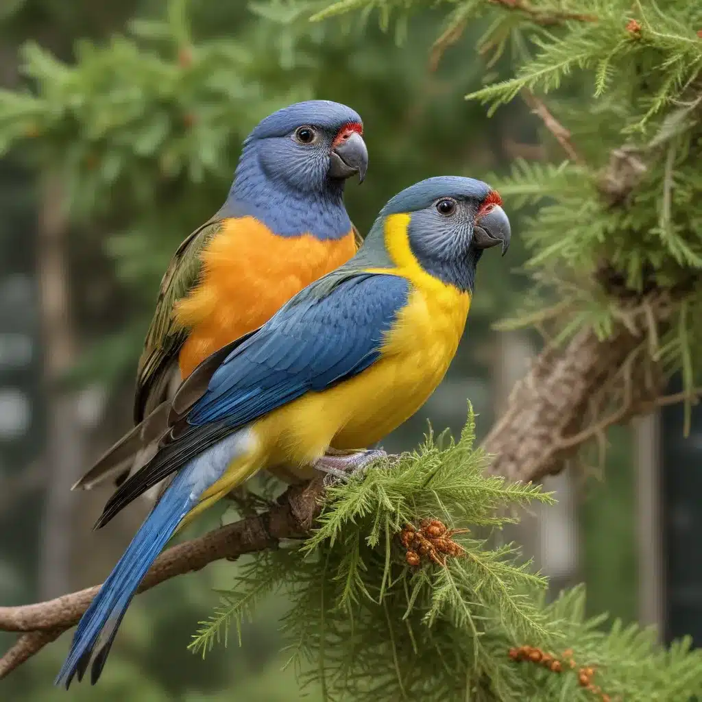 Feathered Foragers: Encouraging Natural Foraging Behaviors in Outdoor Aviaries