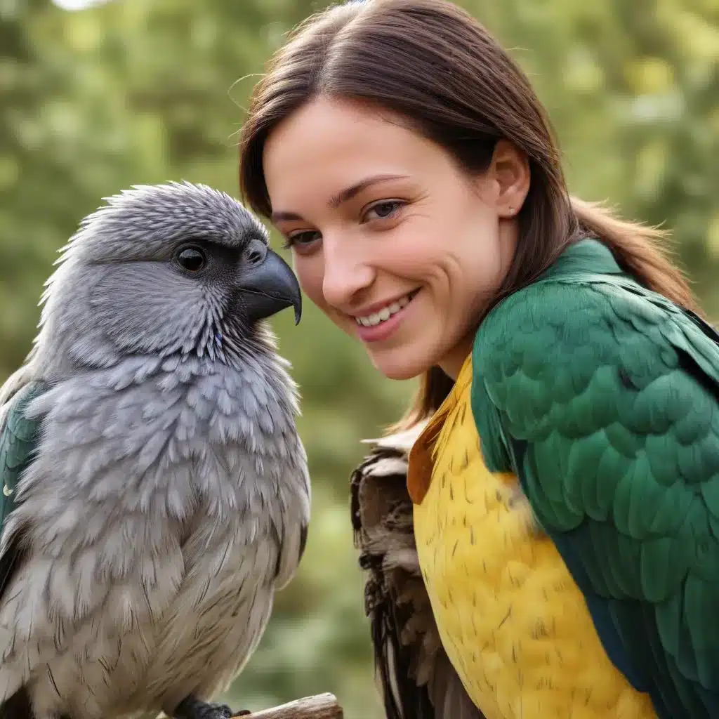 Feathered Friendships: Building Bonds Between Humans and Birds