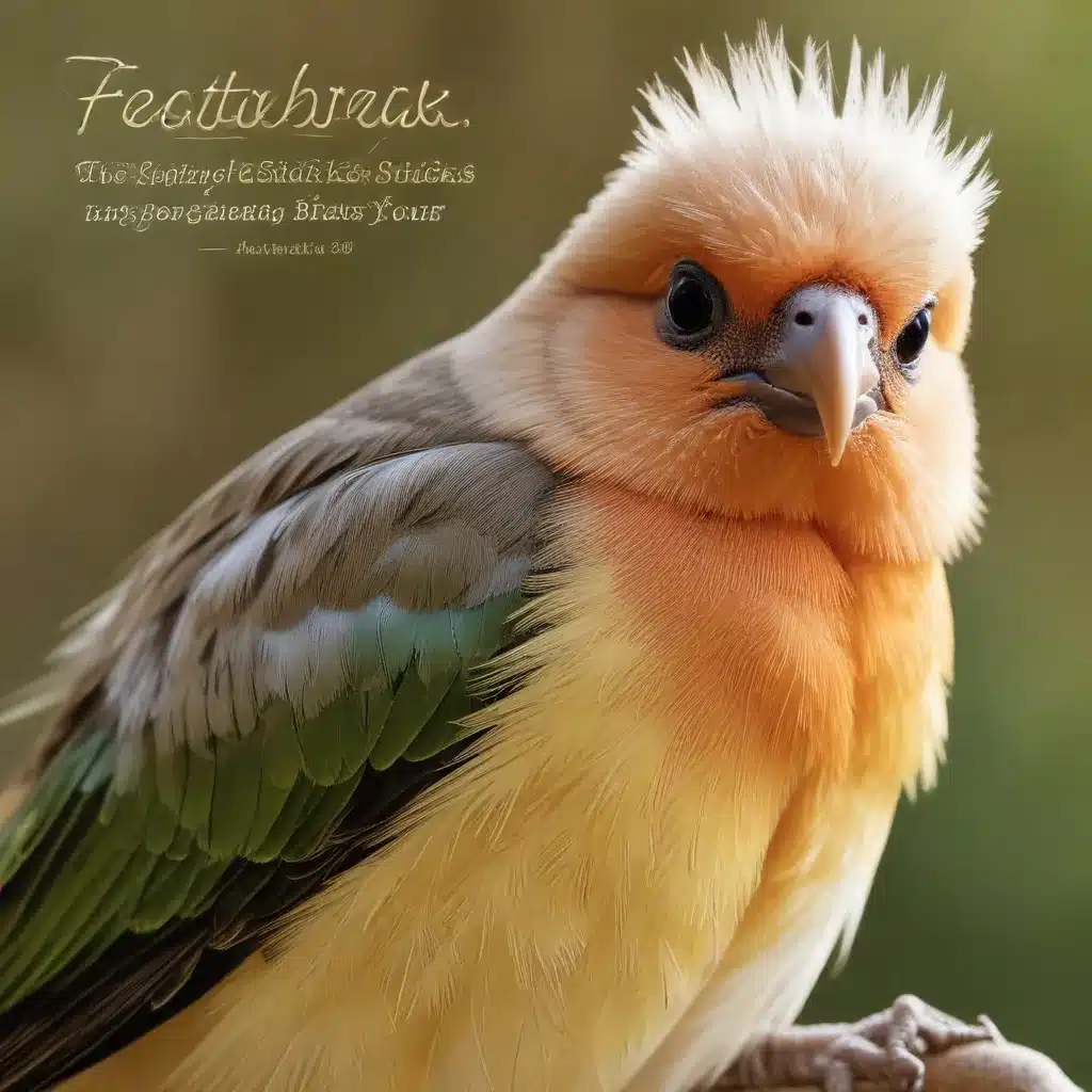 Feathered Sidekicks: The Joys of Welcoming Adopted Birds into Your Life