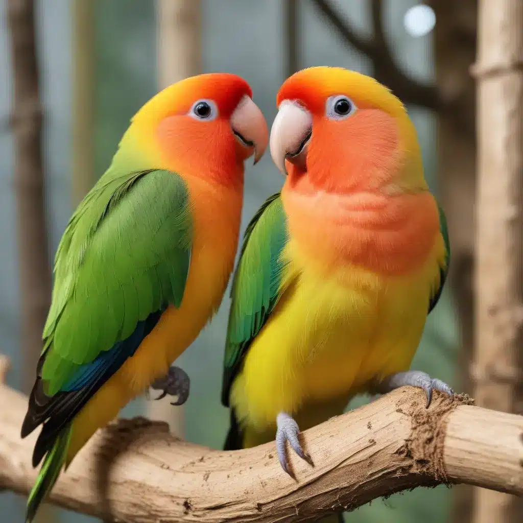 Lovebird Leisure: Relaxing Enrichment Ideas for Your Affectionate Lovebirds