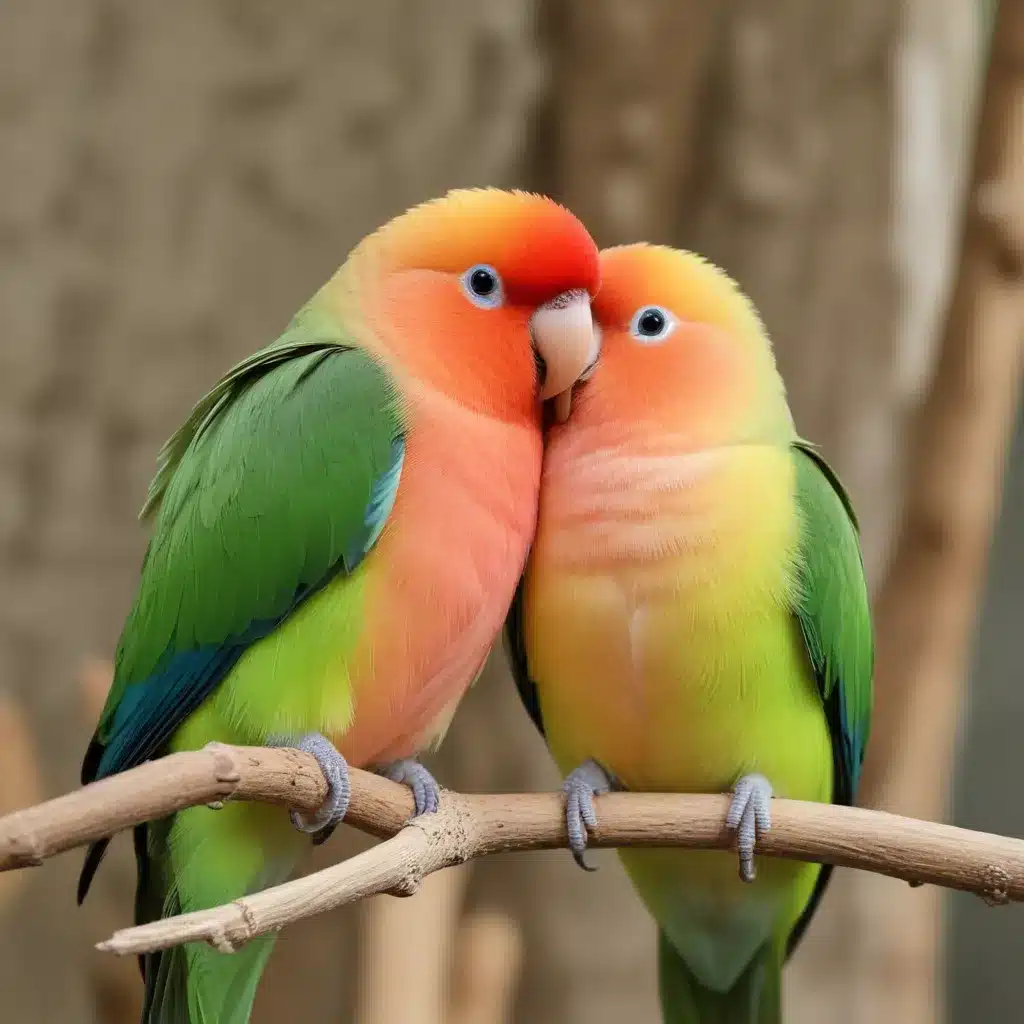 Lovebird Lessons: Training Your Affectionate Lovebirds for Enrichment