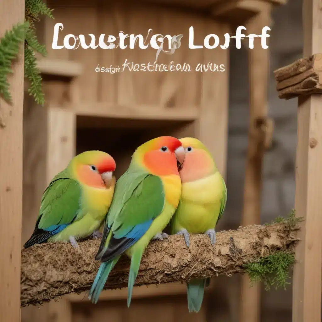 Lovebird Loft: Designing Cozy and Nurturing Habitats for Your Affectionate Avians