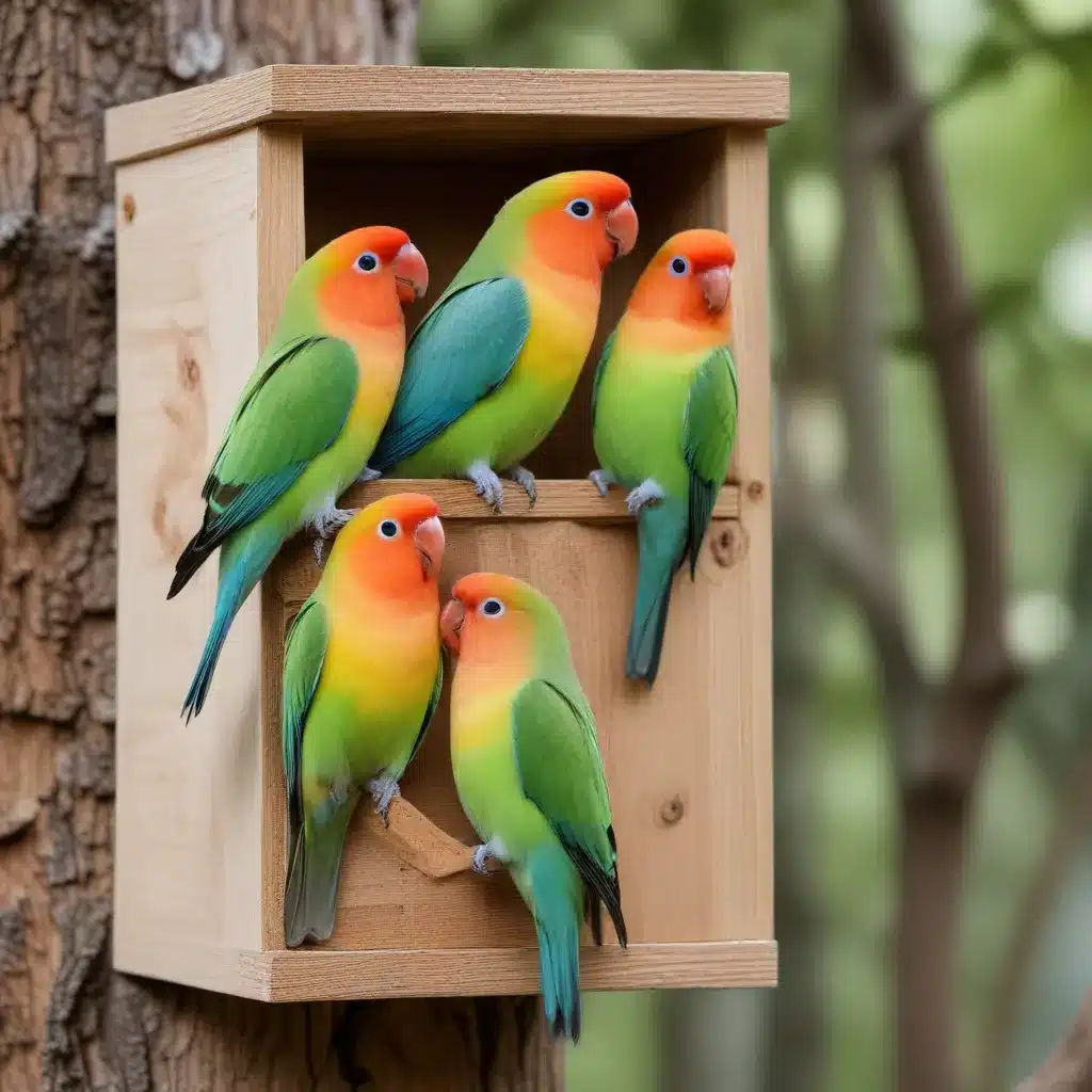 Lovebird Lookouts: Enriching Vertical Space for Your Affectionate Companions