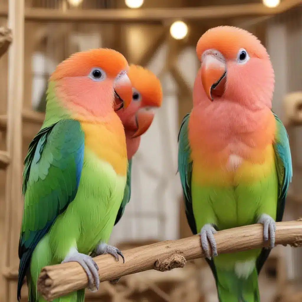 Lovebird Luxury: Crafting a Captivating Habitat for Your Affectionate Avians