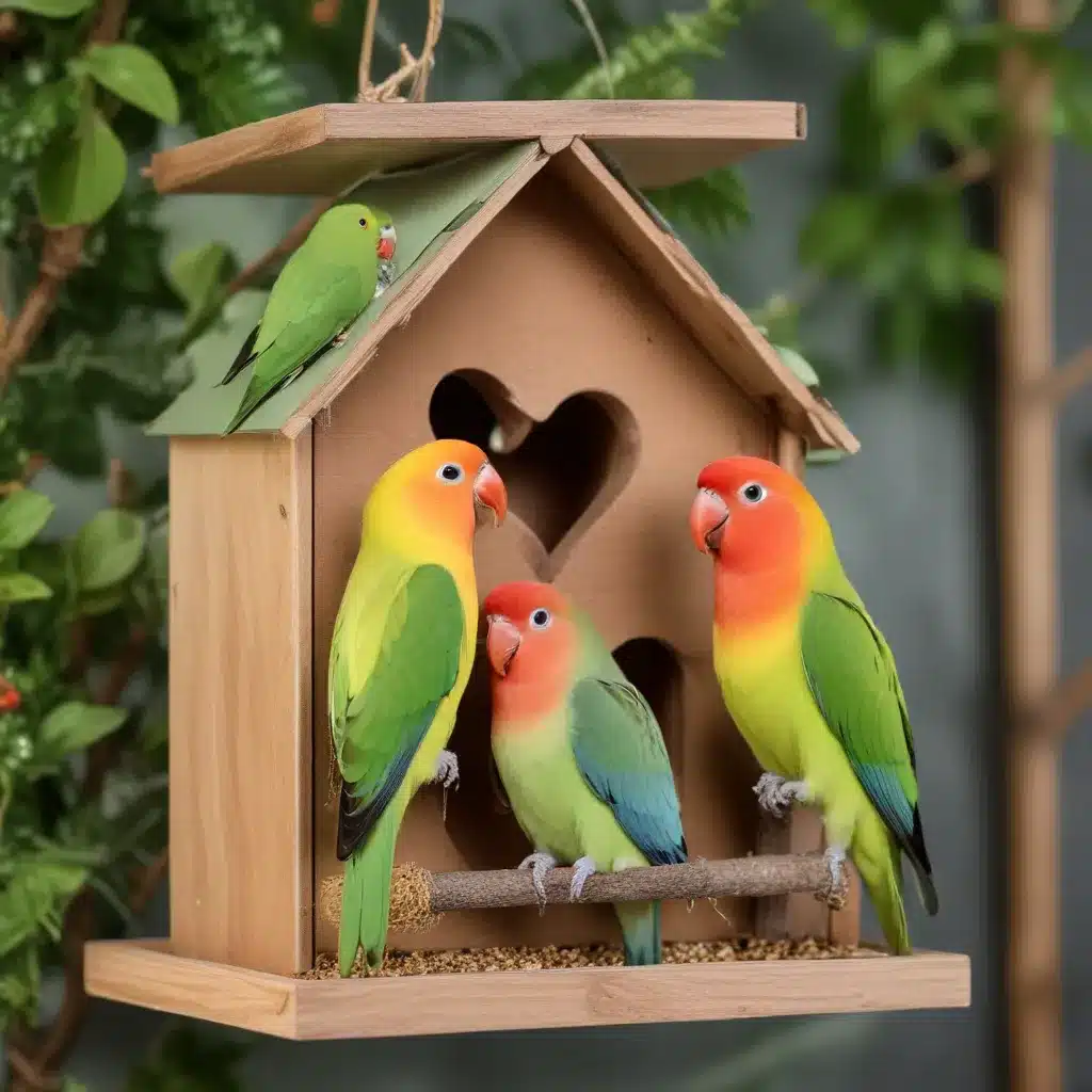 Lovebird Luxury: Cultivating Cozy Abodes for Your Affectionate Avian Friends