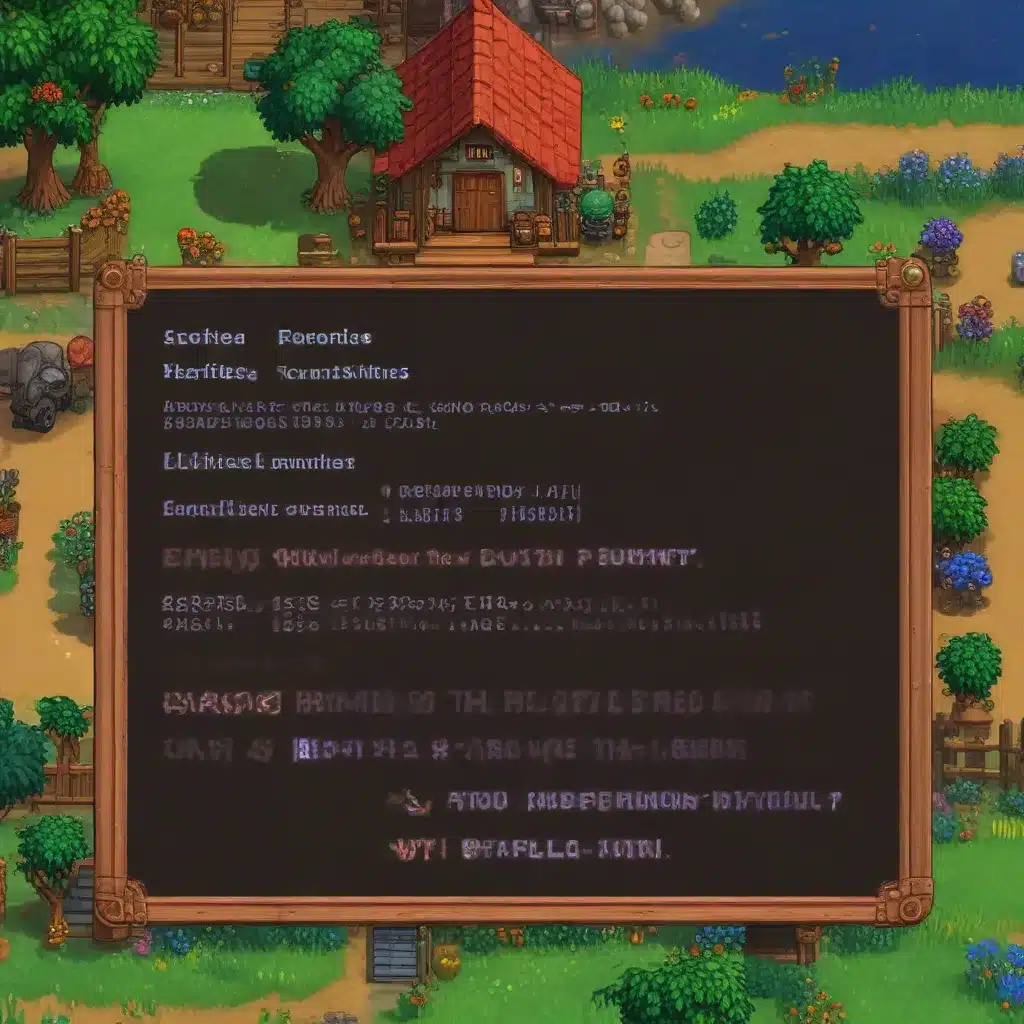 Modding:Console commands – Stardew Valley Wiki