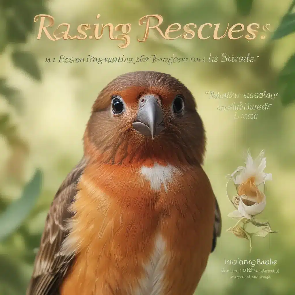Raising Rescues: Heartwarming Tales of Adopting and Caring for Birds in Need