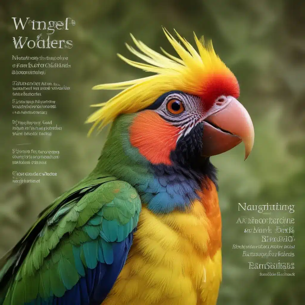 Winged Wonders: Navigating the Unique Behavioral Needs of Exotic Birds